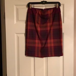 Plaid skirt